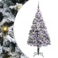 vidaXL Τεχνητό Χριστουγεννιάτικο Δέντρο με 300 LED Λευκό 180 cm
