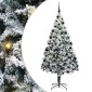 vidaXL Τεχνητό Χριστουγεννιάτικο Δέντρο με 300 LED Λευκό 210 cm