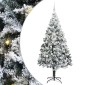 vidaXL Τεχνητό Χριστουγεννιάτικο Δέντρο με 300 LED Λευκό 210 cm