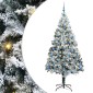 vidaXL Τεχνητό Χριστουγεννιάτικο Δέντρο με 300 LED Λευκό 210 cm