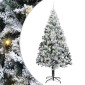 vidaXL Τεχνητό Χριστουγεννιάτικο Δέντρο με 300 LED Λευκό 240 cm