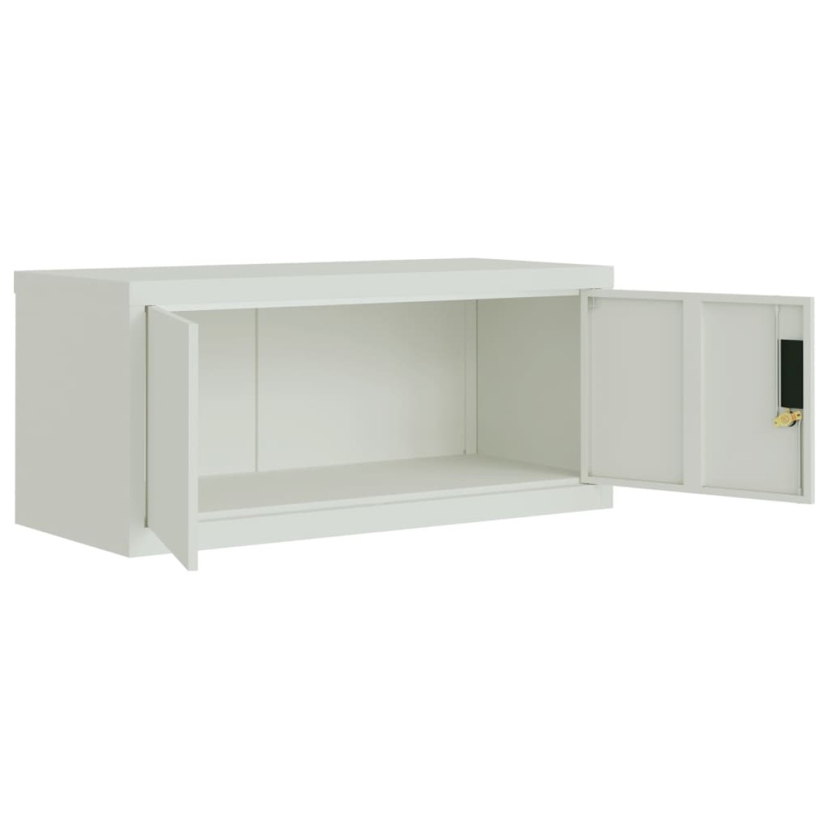 vidaXL Αρχειοθήκη Αν. Γκρι 90 x 40 x 40 εκ. Ατσάλινη