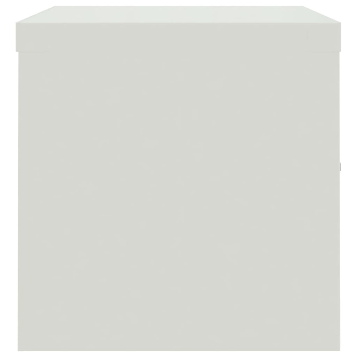 vidaXL Αρχειοθήκη Αν. Γκρι 90 x 40 x 40 εκ. Ατσάλινη