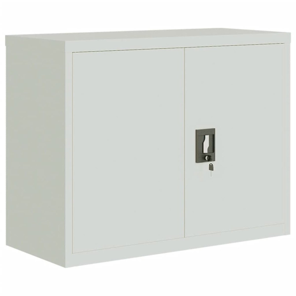 vidaXL Αρχειοθήκη Αν. Γκρι 90 x 40 x 70 εκ. από Ατσάλι