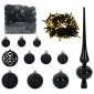 vidaXL Τεχνητό Χριστουγεννιάτικο Δέντρο Γωνίας με βάση Πράσινο 180 cm