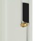 vidaXL Αρχειοθήκη Ανοιχτό Γκρι 79 x 40 x 90 εκ. από Ατσάλι