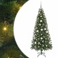 vidaXL Τεχνητό Χριστουγεννιάτικο Δέντρο Πράσινο 180 cm ΠΕ και PVC