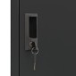 vidaXL Φοριαμός Ανθρακί 38 x 45 x 180 εκ. από Ατσάλι