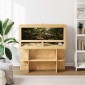 vidaXL Terrarium Καφέ 100 x 50 x 100 cm OSB