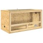 vidaXL Terrarium Καφέ 100 x 50 x 100 cm OSB
