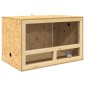 vidaXL Terrarium Καφέ 80 x 50 x 100 εκ. OSB