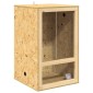 vidaXL Terrarium Καφέ 50 x 50 x 130 εκ OSB