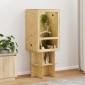 vidaXL Terrarium Καφέ 50 x 50 x 130 εκ OSB