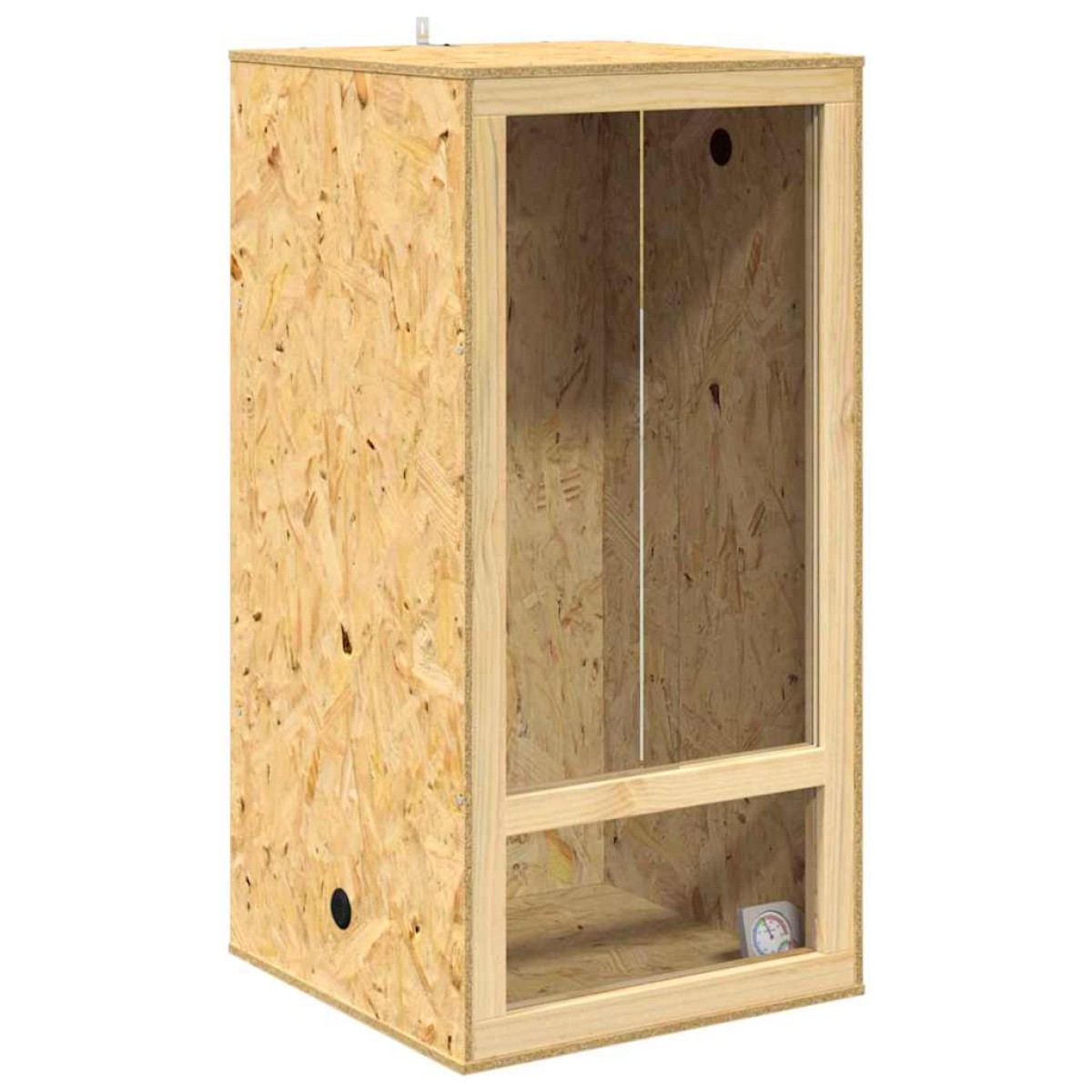 vidaXL Terrarium Καφέ 50 x 50 x 150 εκ OSB