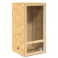 vidaXL Terrarium Καφέ 50 x 50 x 150 εκ OSB