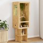 vidaXL Terrarium Καφέ 50 x 50 x 150 εκ OSB