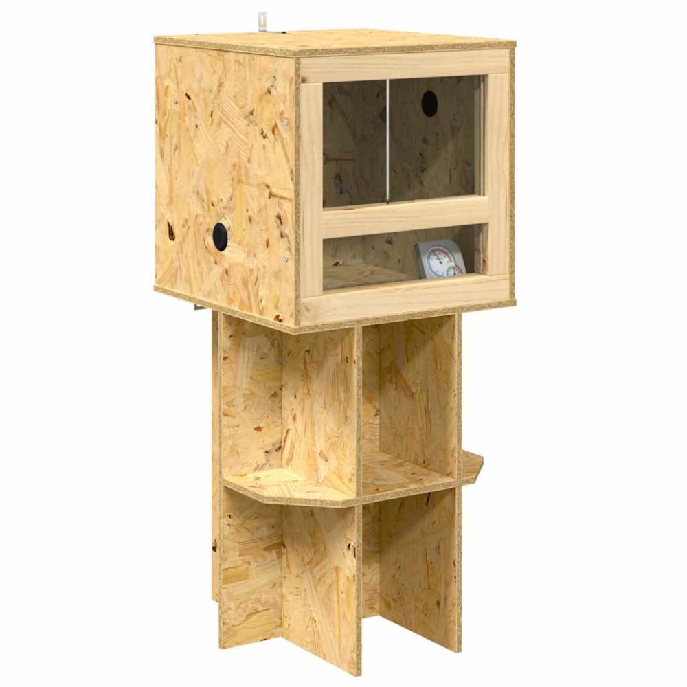vidaXL Terrarium Καφέ 40 x 40 x 90 cm OSB