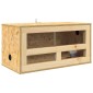 vidaXL Terrarium Καφέ 60 x 30 x 80 εκ OSB