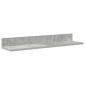 vidaXL Σετ επίπλου τηλεόρασης Σκυρόδεμα Γκρι Επεξεργασμένο ξύλο