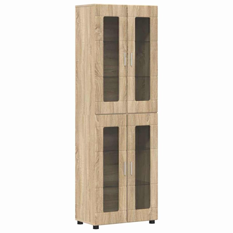 vidaXL Highboard FLORIN 60 x 35 x 182 εκ. Δρύς Sonoma