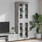 vidaXL Highboard FLORIN 60 x 35 x 182 εκ. Σκυρόδεμα Γκρι