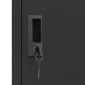 vidaXL Φοριαμός Ανθρακί 38 x 40 x 180 εκ. από Ατσάλι