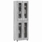 vidaXL Highboard FLORIN 60 x 35 x 182 εκ. Γκρίζο Σονομα