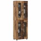 vidaXL Highboard FLORIN 60 x 35 x 182 εκ. Παλιό ξύλο