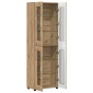 vidaXL Highboard FLORIN 60 x 35 x 182 εκ. Artisan Oak