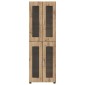 vidaXL Highboard FLORIN 60 x 35 x 182 εκ. Artisan Oak