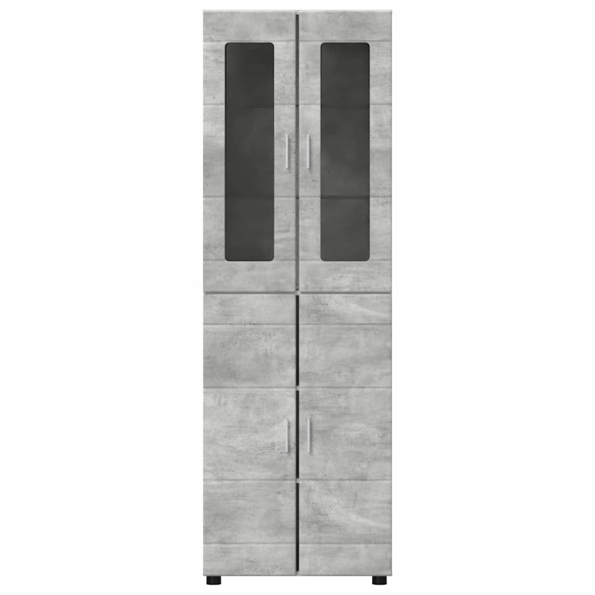 vidaXL Highboard FLORIN 60 x 35 x 182 εκ. Σκυρόδεμα Γκρι