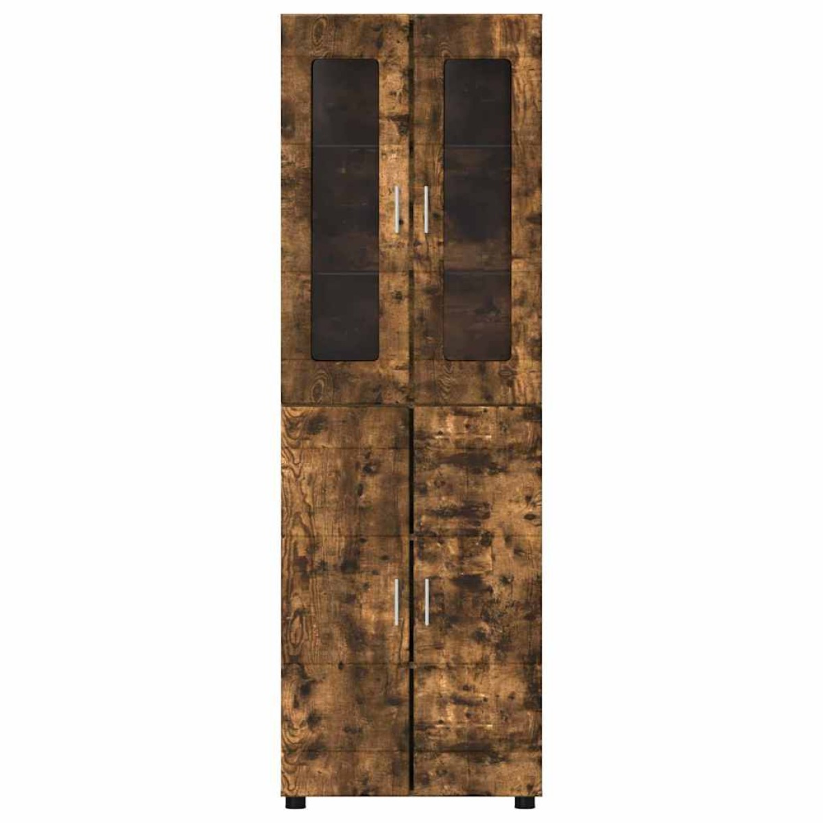 vidaXL Highboard FLORIN 60 x 35 x 182 εκ. Καπνιστό Δρύς