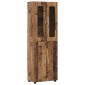 vidaXL Highboard FLORIN 60 x 35 x 182 εκ. Παλιό ξύλο