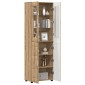 vidaXL Highboard FLORIN 60 x 35 x 182 εκ. Artisan Oak