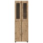 vidaXL Highboard FLORIN 60 x 35 x 182 εκ. Artisan Oak