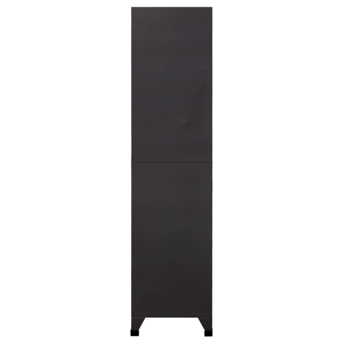 vidaXL Φοριαμός Ανθρακί 90 x 45 x 180 εκ. από Ατσάλι
