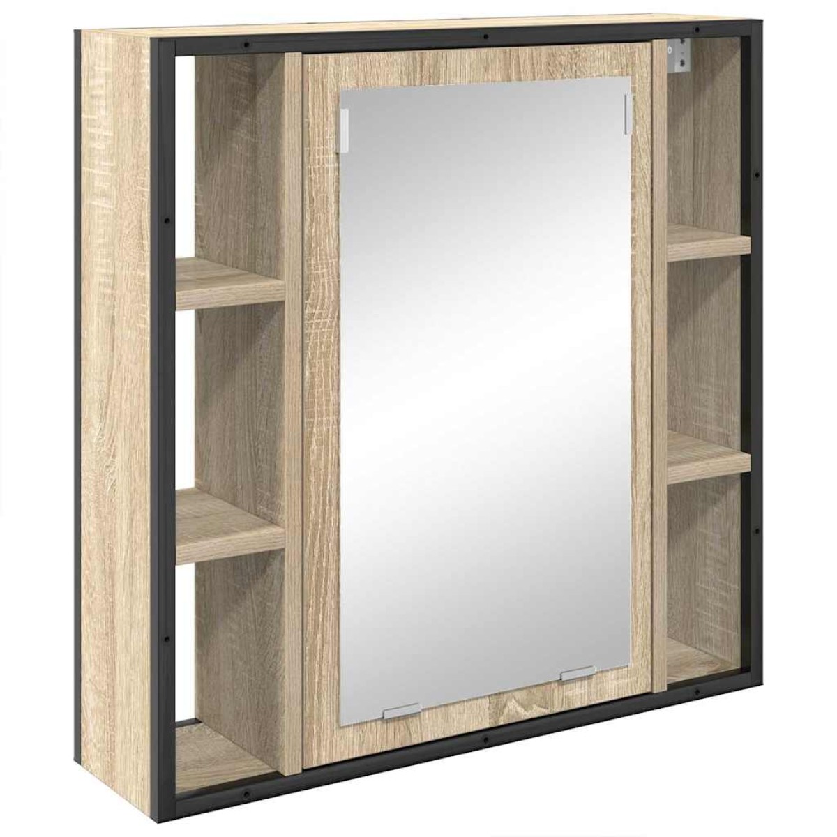 vidaXL Σετ Επίπλων Μπάνιου 3 τμχ. Δρύς Sonoma 33 x 33 x 185,5 εκ