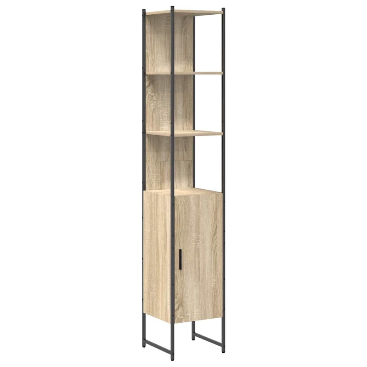 vidaXL Σετ Επίπλων Μπάνιου 3 τμχ. Δρύς Sonoma 33 x 33 x 185,5 εκ