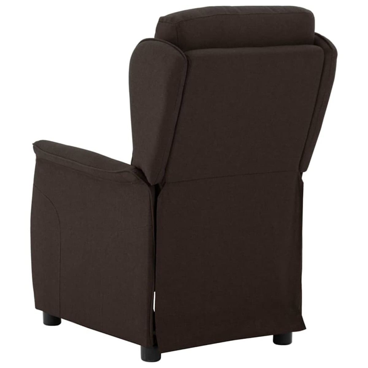 vidaXL Ανακλινόμενη πολυθρόνα Σκούρο Καφέ 66.5 x 94 x 101.5 εκ
