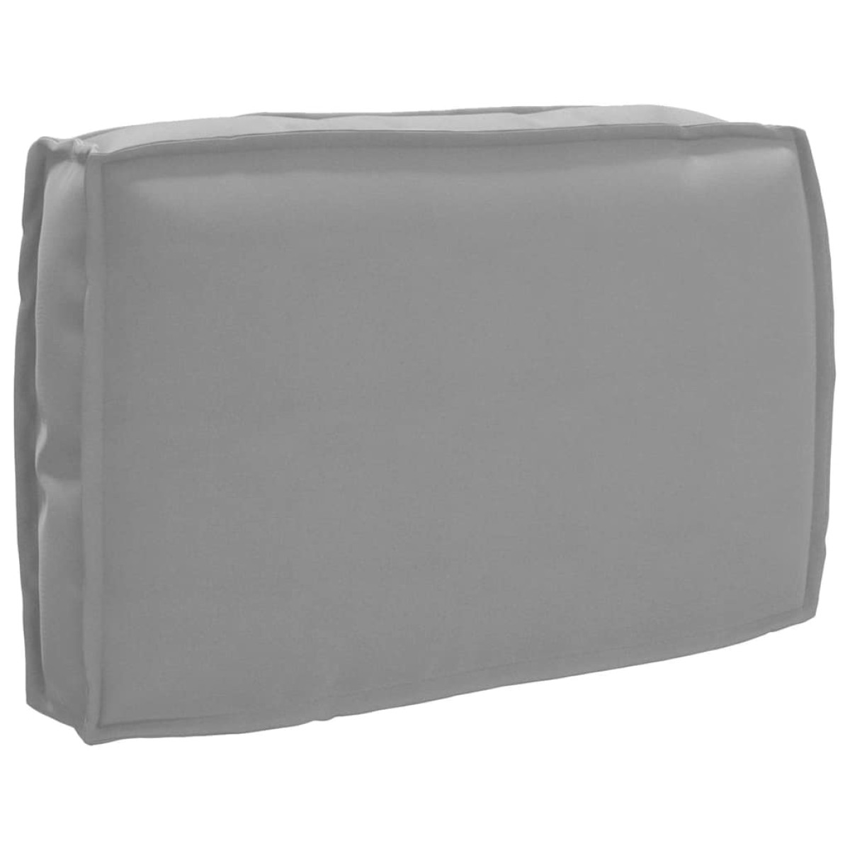 vidaXL Σετ μαξιλαριών Ύφασμα Όξφορντ Γκρι 120 x 50 x 52 εκ.