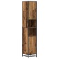vidaXL Σετ Επίπλων Μπάνιου Παλιό Ξύλο 35 x 37,5 x 188,5 εκατοστά