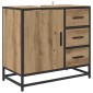 vidaXL Σετ Επίπλων Μπάνιου 4 τεμ. Artisan Oak Επεξεργασμένο Ξύλο