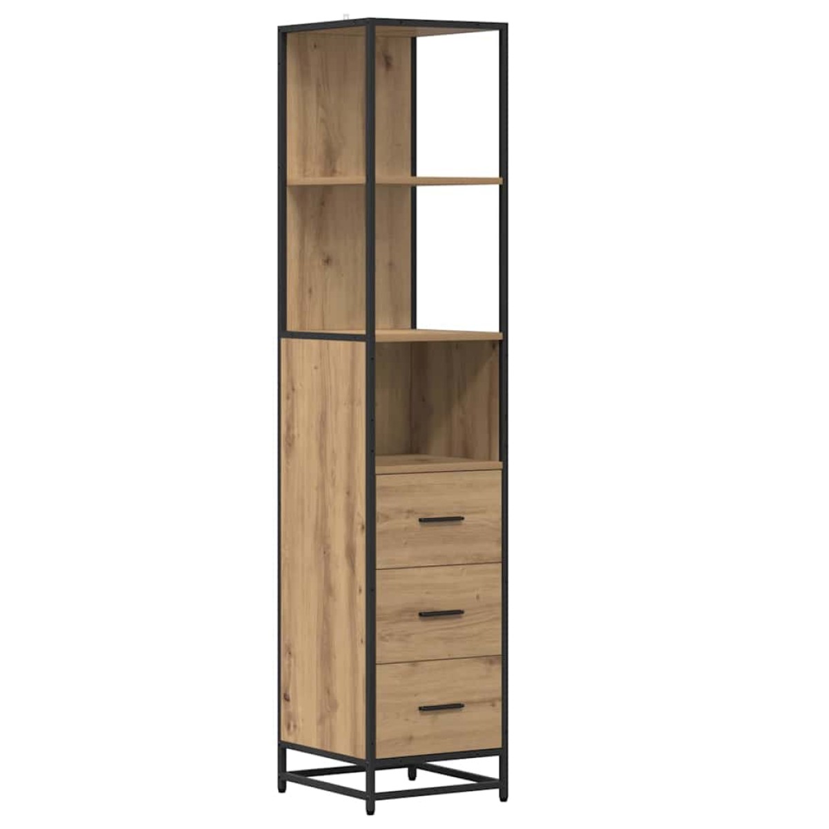 vidaXL Σετ Επίπλων Μπάνιου 4 τεμ. Artisan Oak Επεξεργασμένο Ξύλο