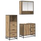 vidaXL Σετ Επίπλων Μπάνιου 3 τμχ. Artisan Oak 65 x 33 x 60 εκ