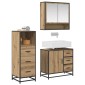 vidaXL Σετ Επίπλων Μπάνιου 3 τμχ. Artisan Oak 65 x 33 x 60 εκ