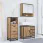 vidaXL Σετ Επίπλων Μπάνιου 3 τμχ. Artisan Oak 65 x 33 x 60 εκ