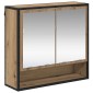 vidaXL Σετ Επίπλων Μπάνιου 3 τμχ. Artisan Oak 65 x 33 x 60 εκ