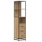 vidaXL Σετ Επίπλων Μπάνιου 4 τμχ. Artisan Oak 80 x 33 x 60 εκ