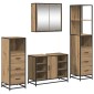 vidaXL Σετ Επίπλων Μπάνιου 4 τμχ. Artisan Oak 80 x 33 x 60 εκ