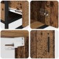 vidaXL Σετ Επίπλων Μπάνιου 3 τμχ. Παλιό Ξύλο 65 x 33 x 60 εκ